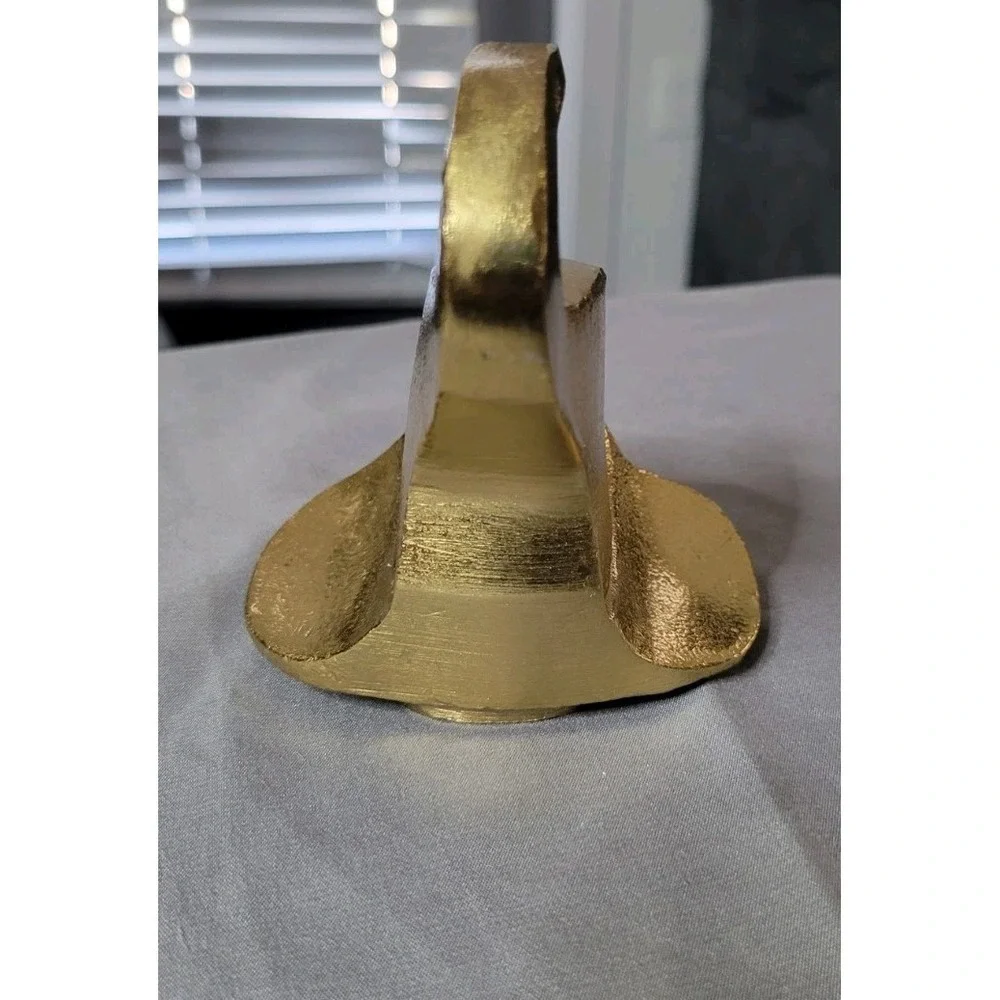 Metal Gold‎ tone Elephant head Wall Hook Minimalist home décor
